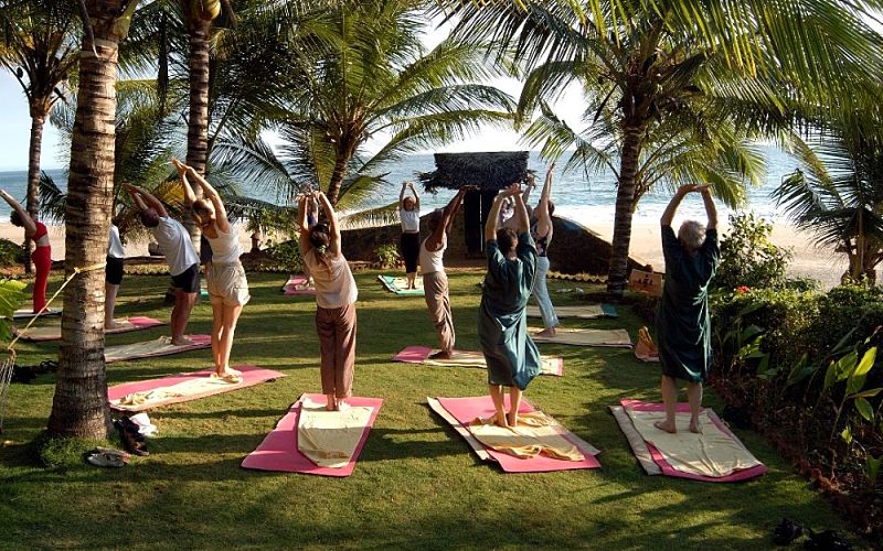 Yoga retreat in India for mind and body healing