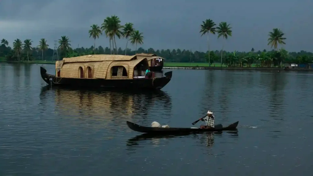 houseboat in the backwaters of kerala
