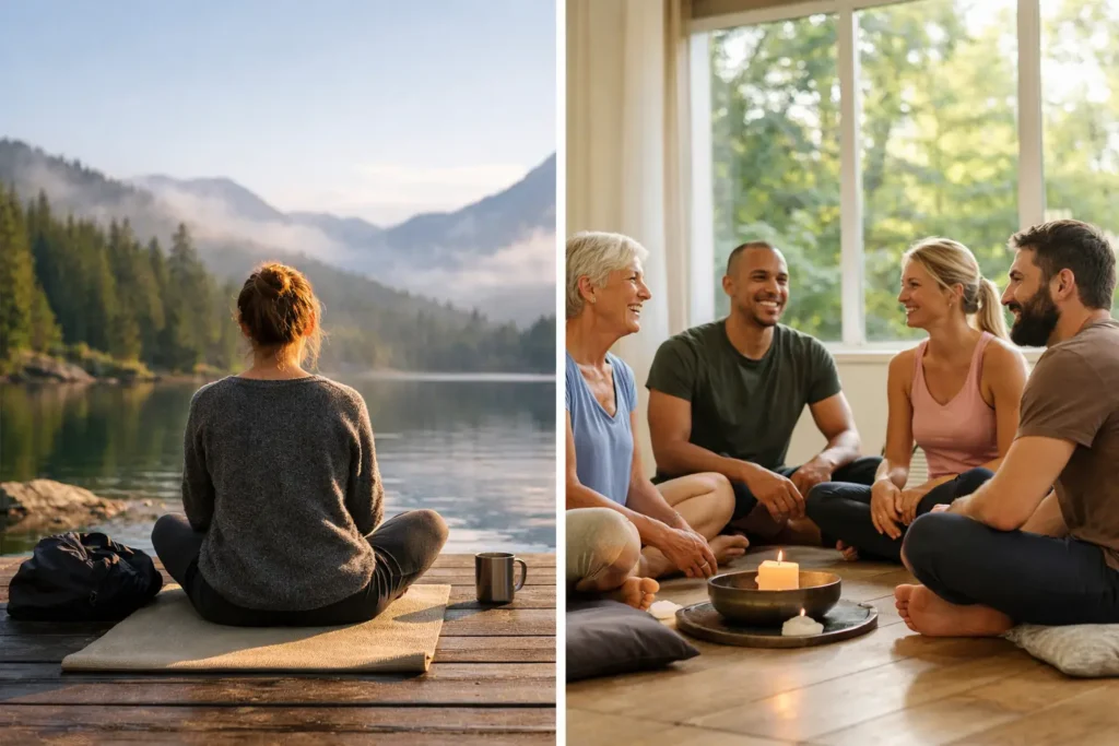 Solo Retreat or Group Retreat: Which Fits?