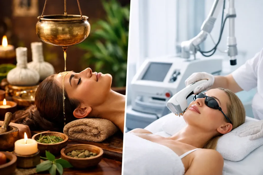 Médecine ayurvédique ou spa médical: A clear choice